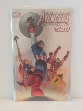 Avenger #500 Director's Cut Silver Foil Cover